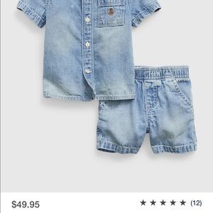 BABY GAP Denim outfit 3-6 months